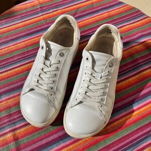 White Birkenstock Bend Sneaker